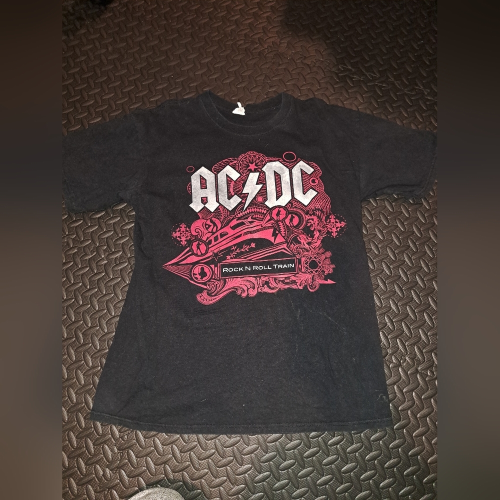 ACDC 08/09 Rock n Roll Train concert TShirt